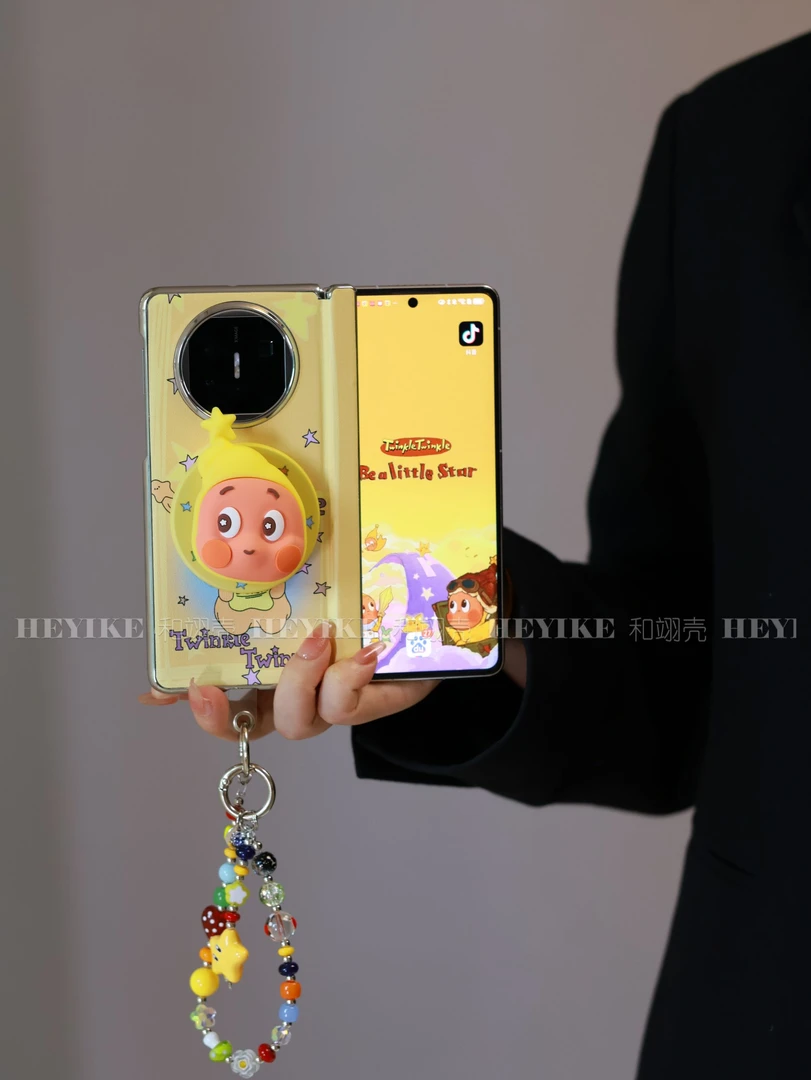 新款星星人适用荣耀magicv5手机壳华为mateX6折叠vivoxfold5