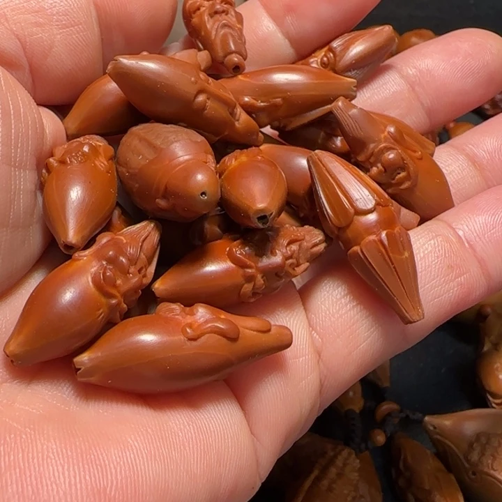 橄榄核手串细长罗汉