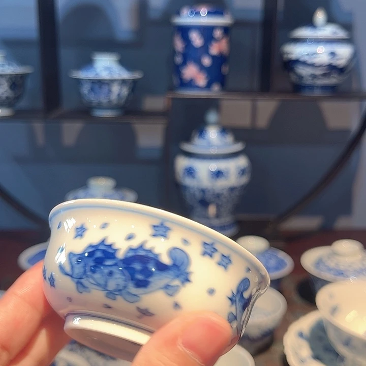 镹曰陶手工手绘柴窑茶器
