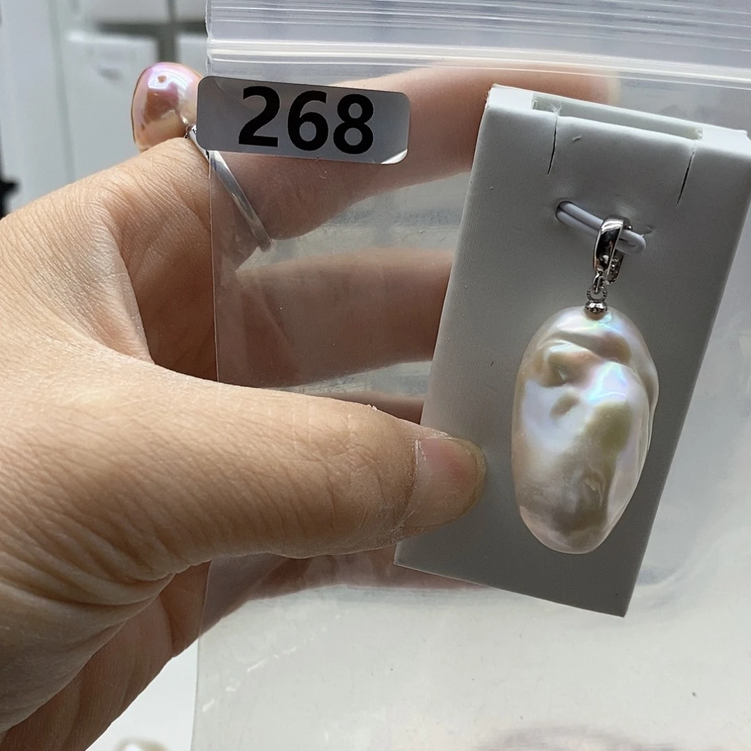 颈饰合金淡水珍珠