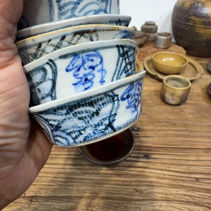 日本老茶盏瓷润物轩