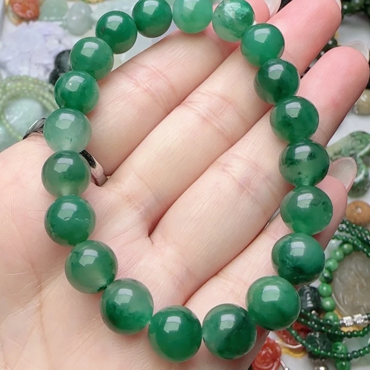 石英岩玉未镶嵌颈饰天然A货46