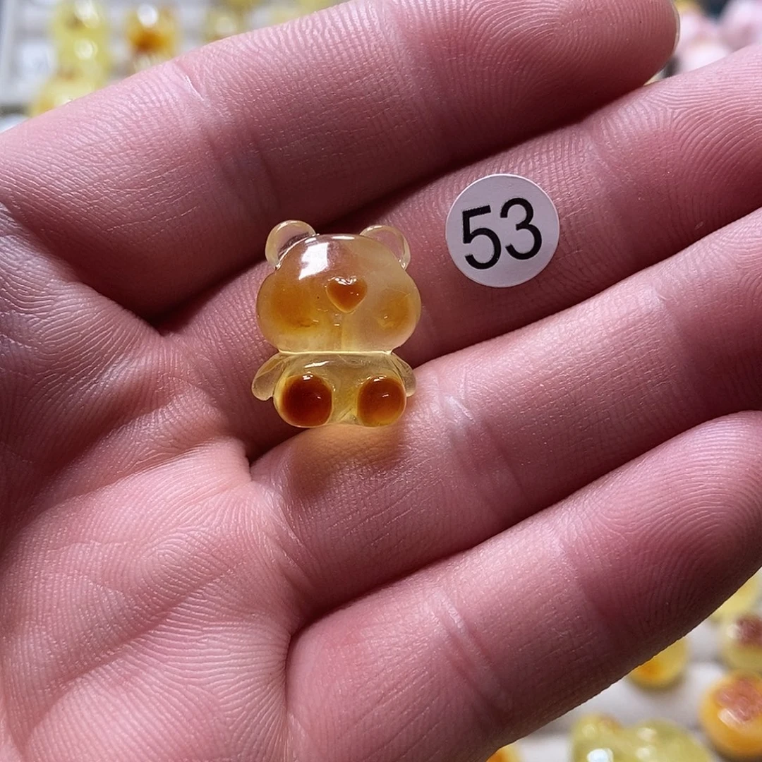 旋***琥珀未镶嵌裸石天然琥珀蜜蜡吊坠