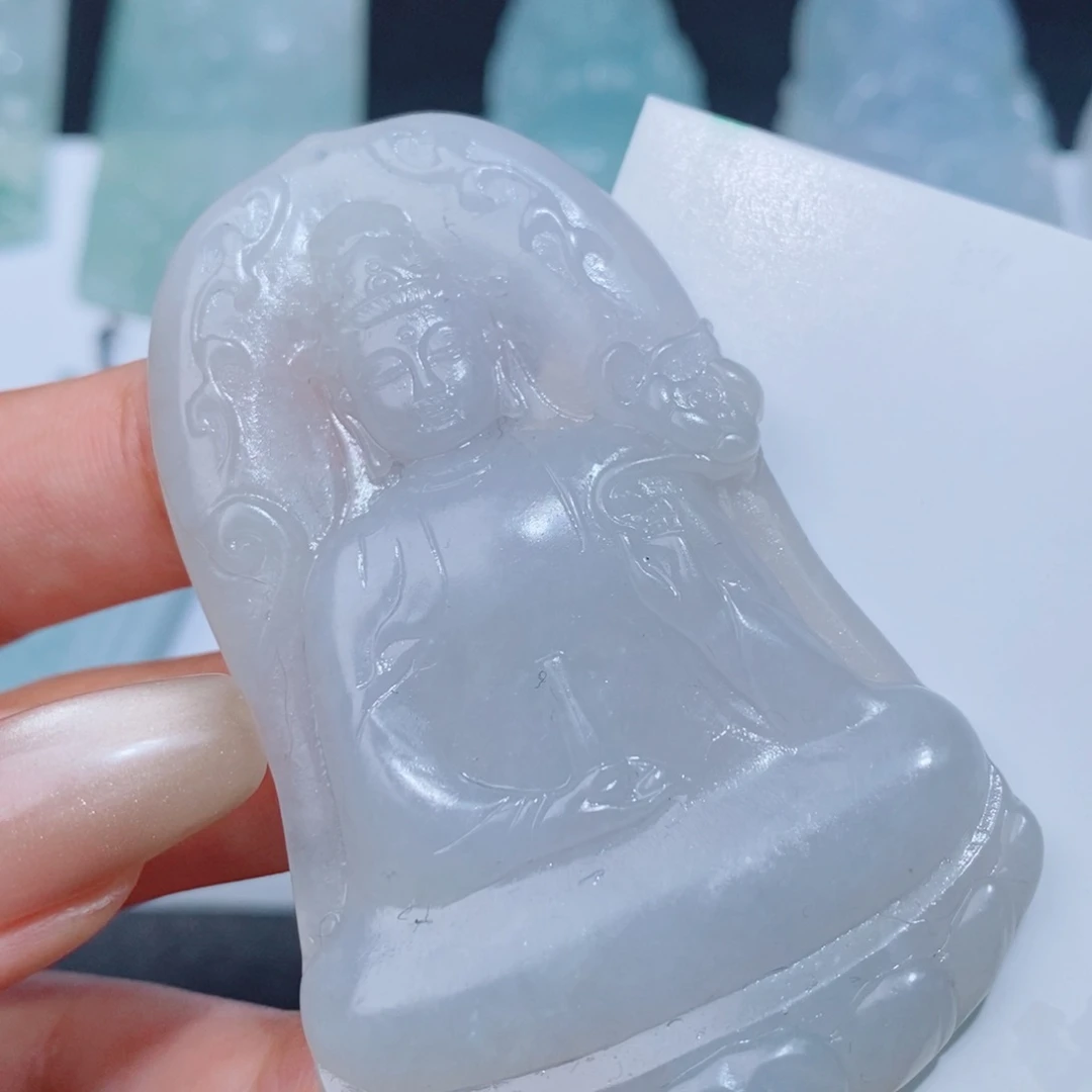 定制翡翠翡翠吊坠未镶嵌