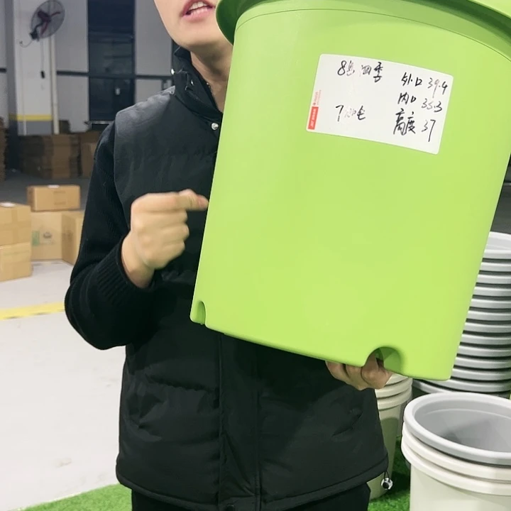 特价8号口39高37果绿色5只无托