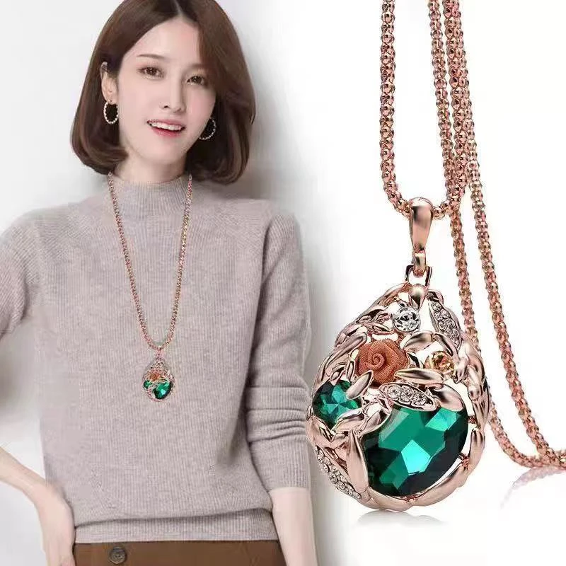 铜合金 时尚女士毛衣链-88019