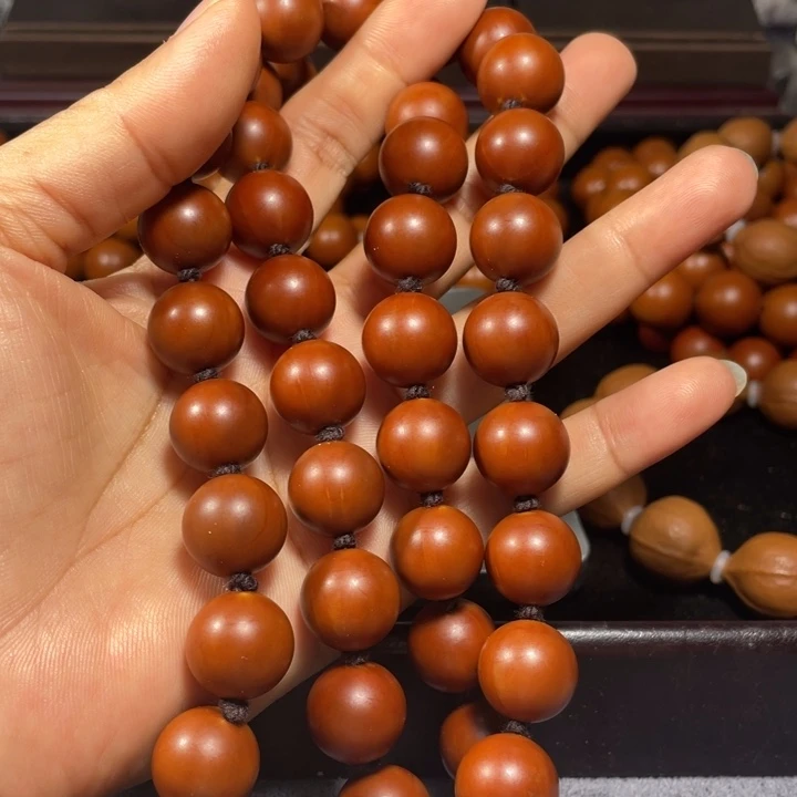 吊坠橄榄核1.5+爆红款铁核脖挂56颗