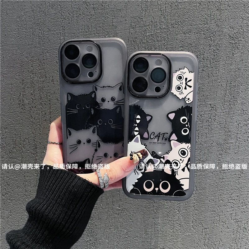 金属镜框适用苹果17/iPhone/华为荣耀/OPPO/VIVO/小米手机壳防摔