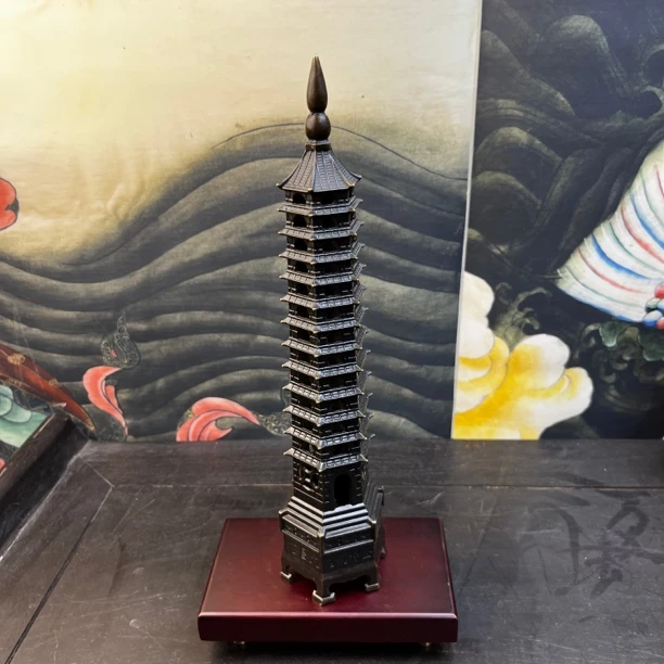 【闪购链接】铜十三层文昌塔摆件