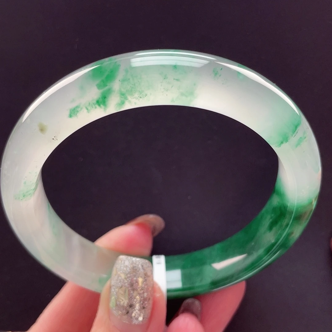 石英质玉未镶嵌手镯57-58