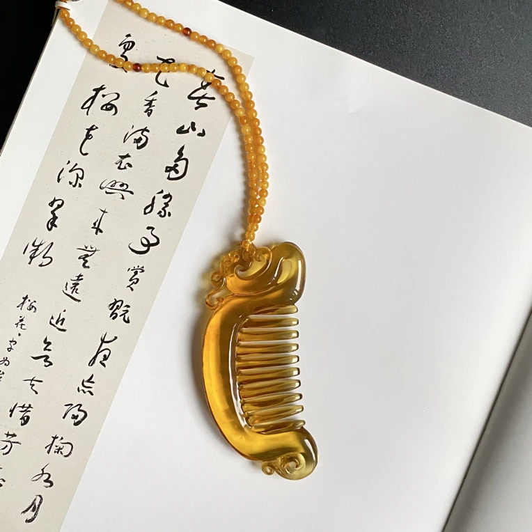 13天然无优化墨西哥高净度高蓝全手工雕刻顺发挂坠吊坠手把玩件