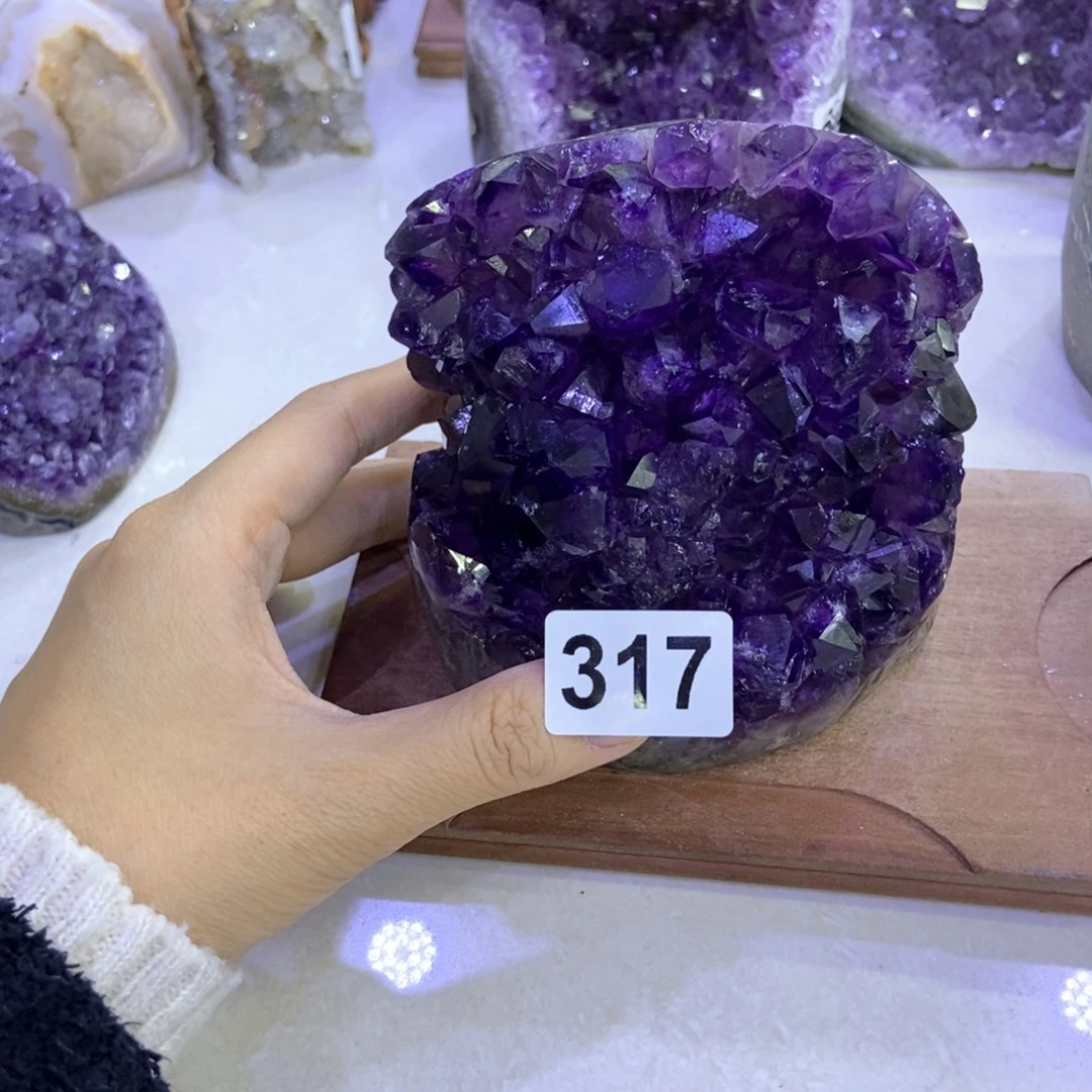 紫晶大型摆件（非配饰）未镶嵌