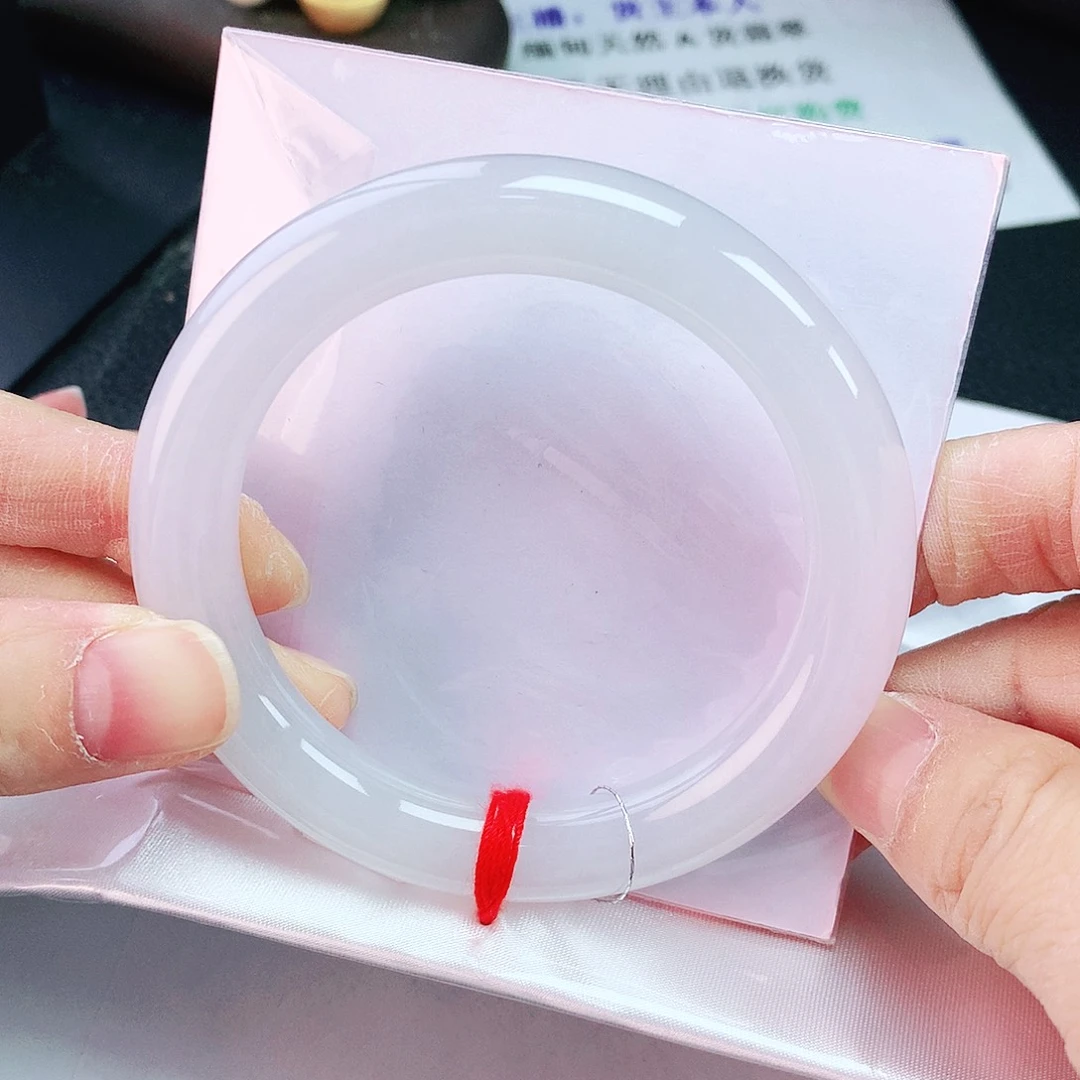 翡翠手镯未镶嵌54胖