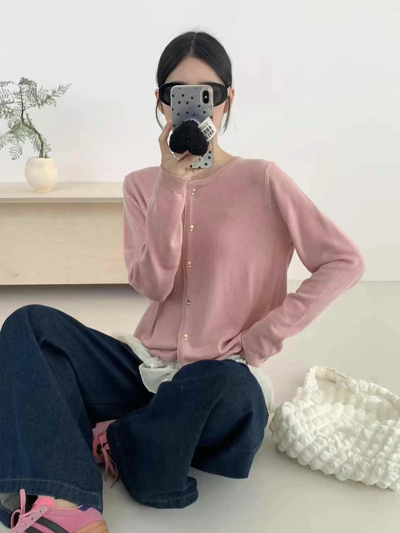 2025春款小开衫细羊毛