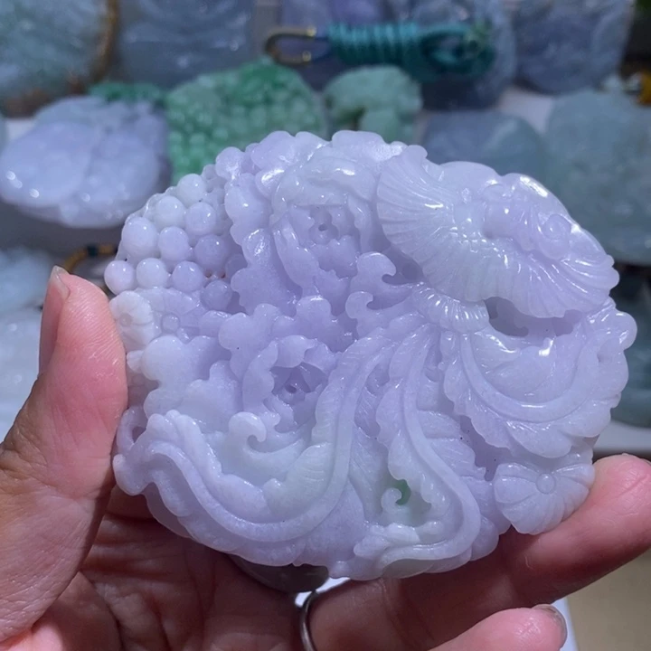 【闪购商品】颈饰未镶嵌翡翠凤凰