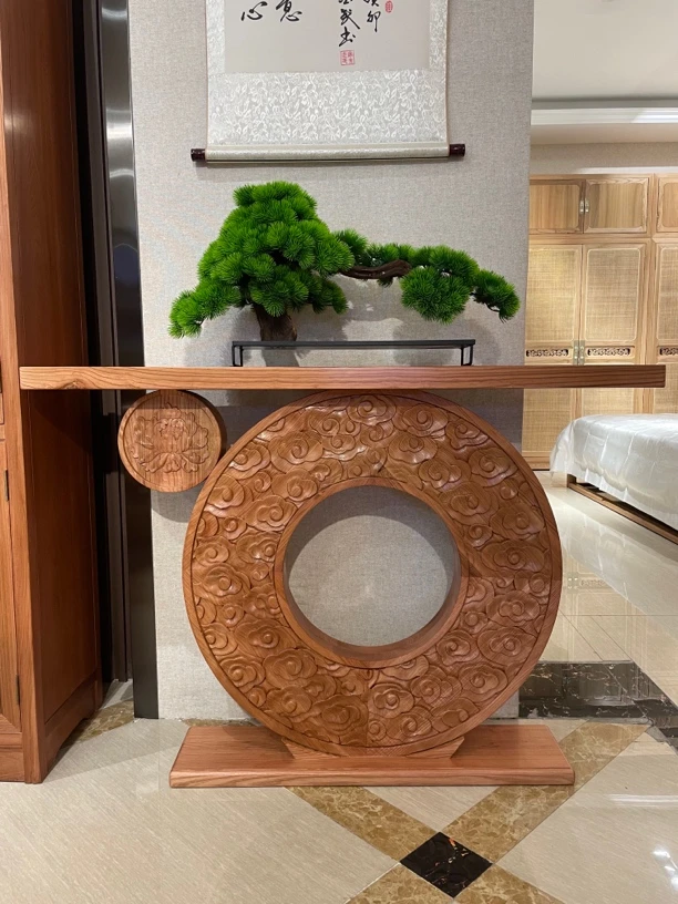 简约中式风格云中月玄关桌装饰桌多功能桌