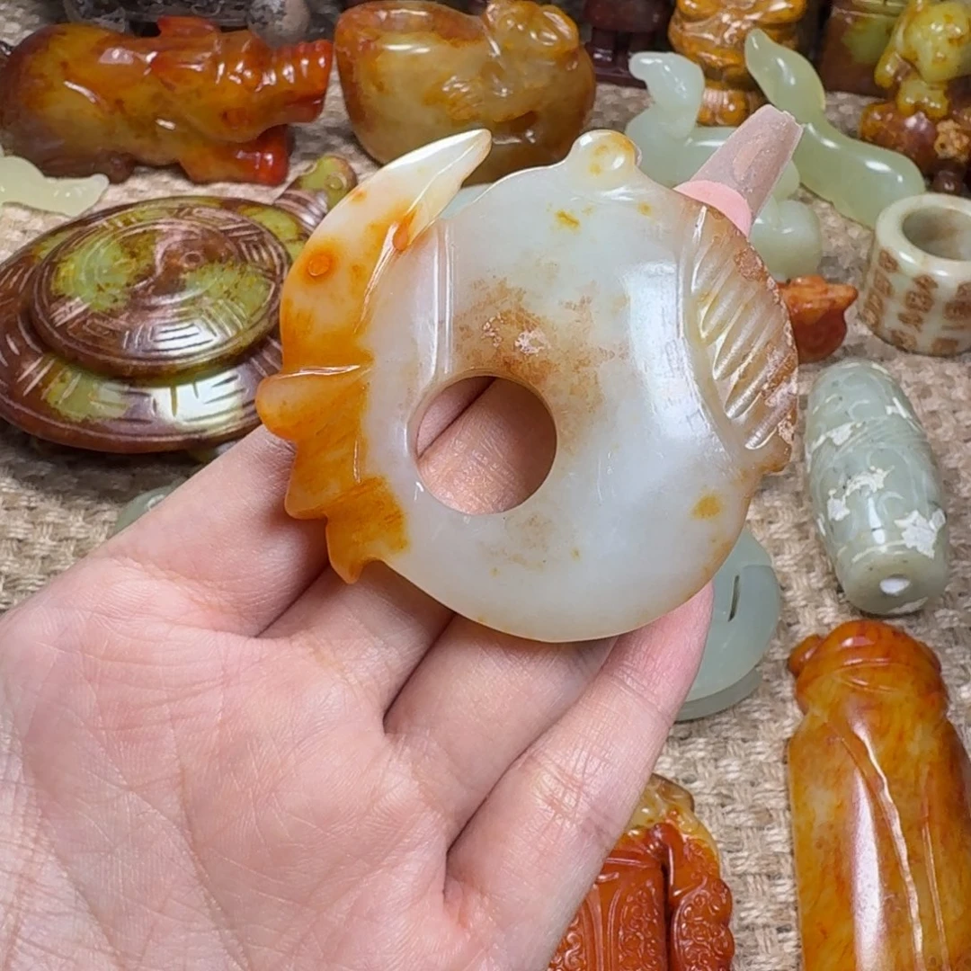 白玉菩提吊坠挂件