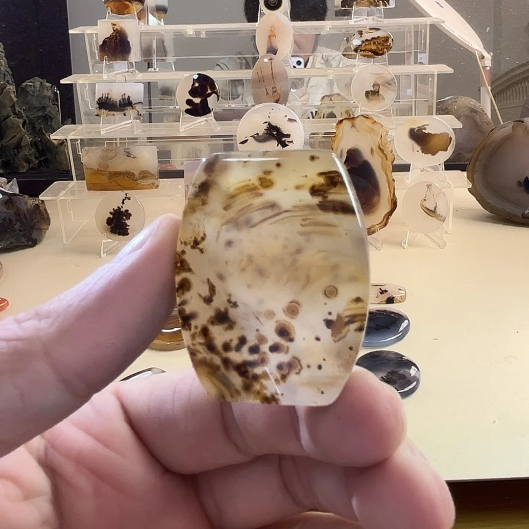 玛瑙/玉髓吊坠(不含链)未镶嵌