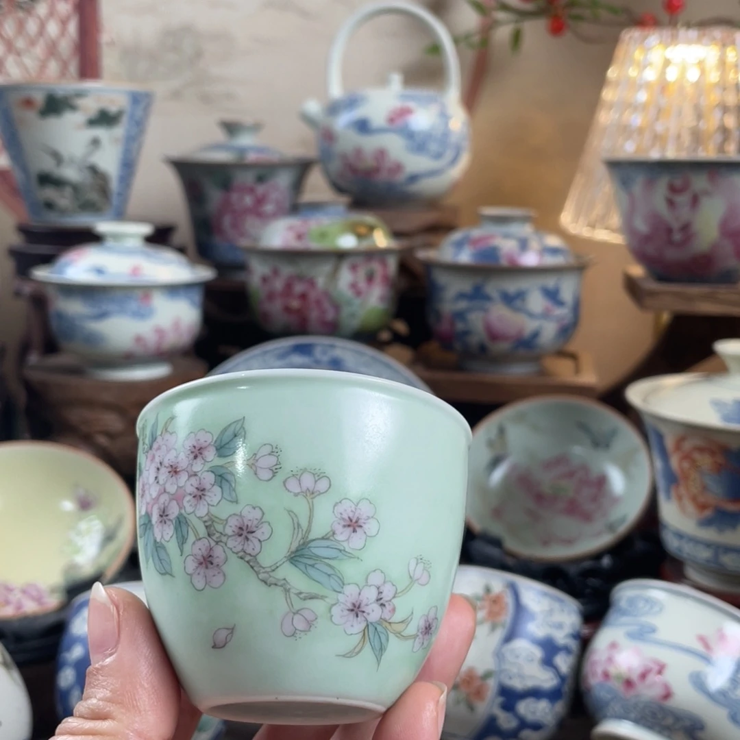 景德镇手绘茶具原创