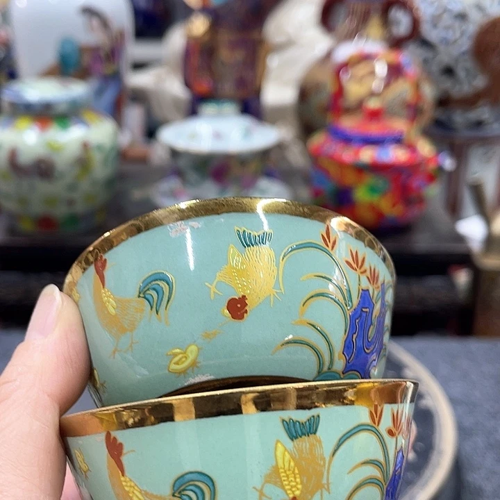 瓷片摆件家居设计风格