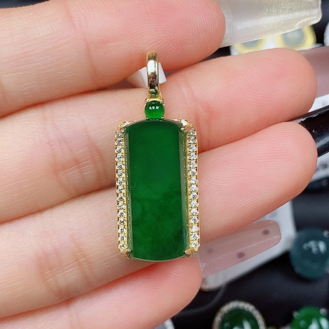 翡翠戒指未镶嵌吊坠