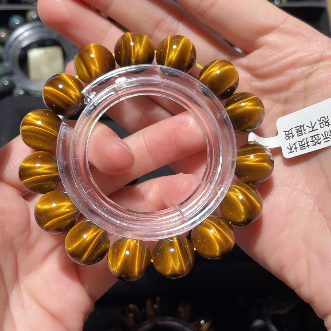 糖***卡木变石（虎睛石）未镶嵌手链