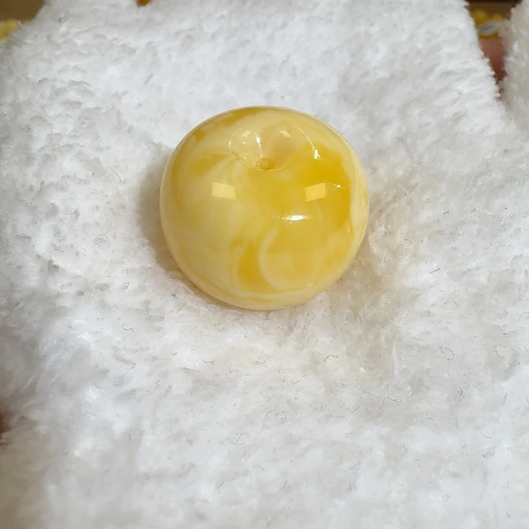 琥珀未镶嵌珠宝奇石焦皮料扣子9.5