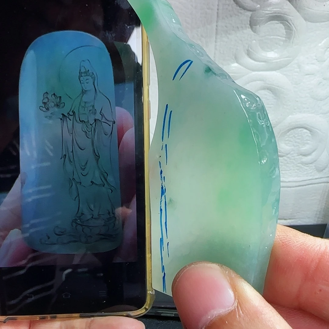 未镶嵌定制翡翠缅甸天然A货翡翠含老师工艺