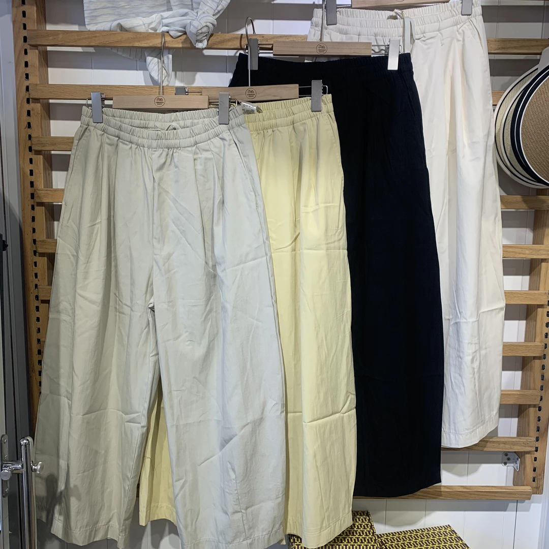 7821【2025夏季新款】净版简约休闲气球裤