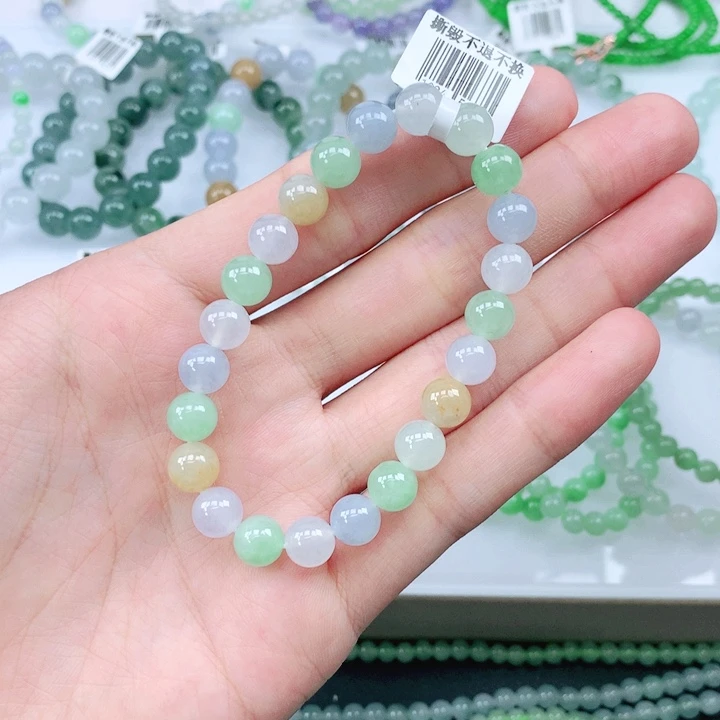 未镶嵌手链翡翠翡翠