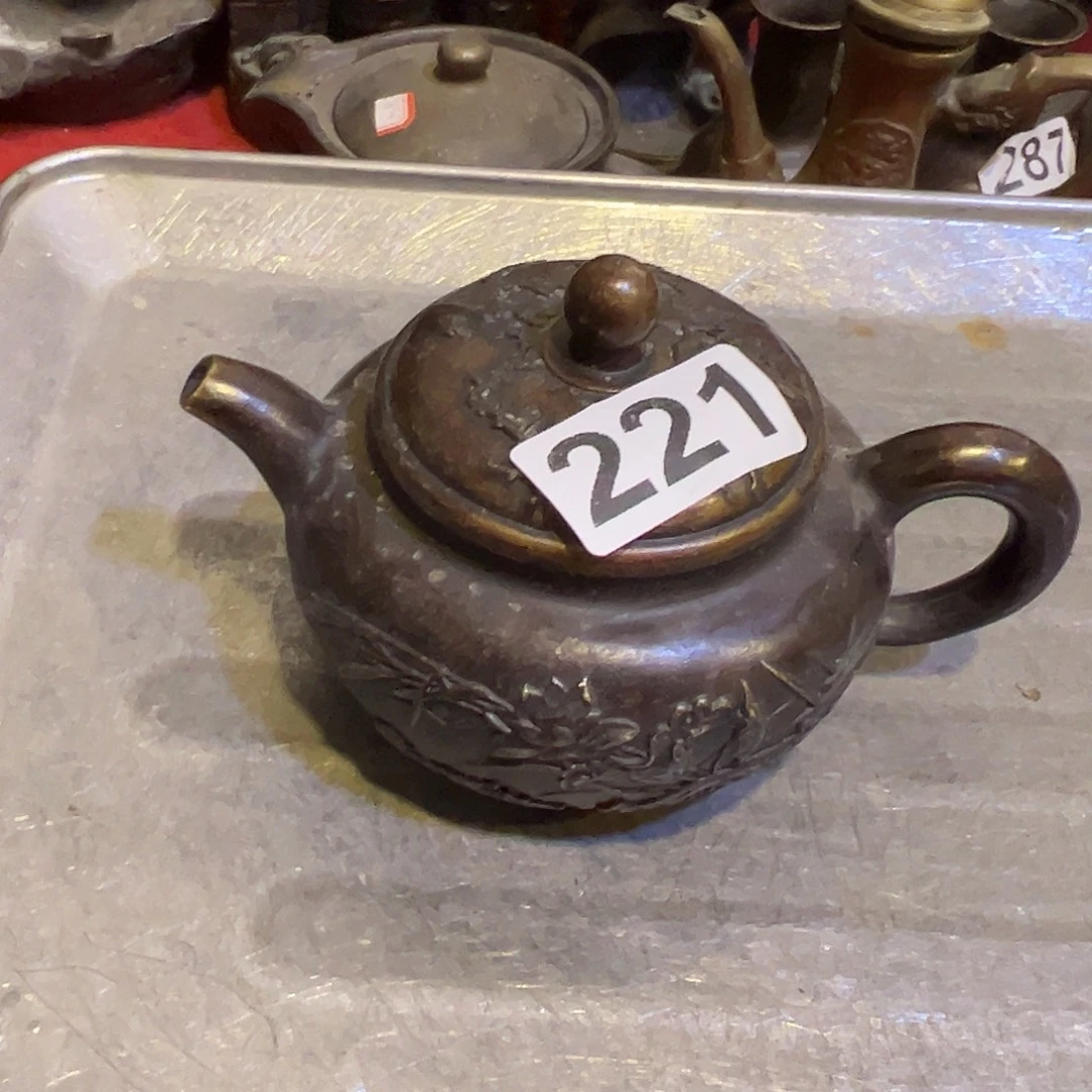 黄铜摆件，文房摆件