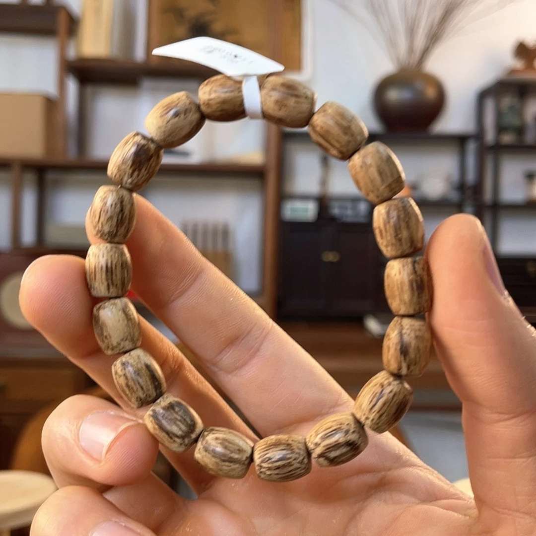 沉香手串老挝熟结 9mm*11mm 8.65g