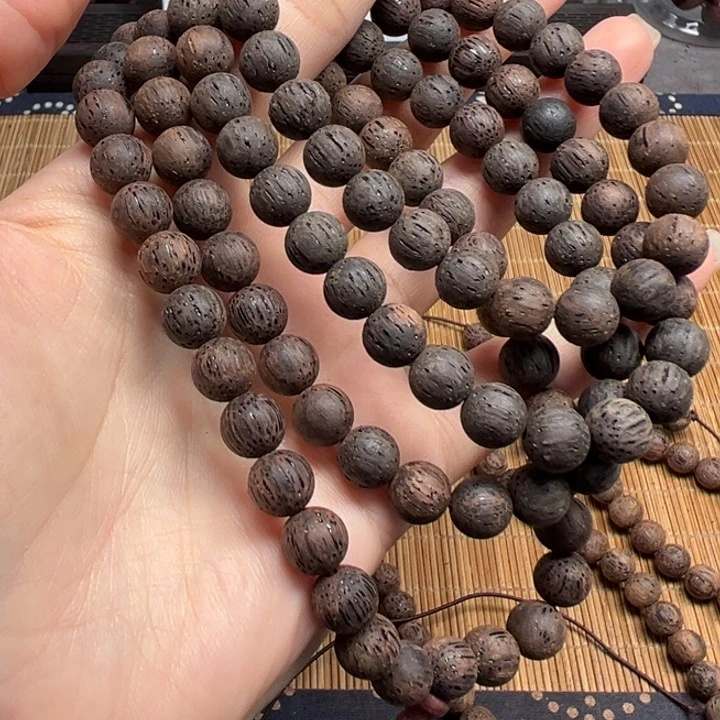 藤类缅甸小叶降真香绿油超一档08/108颗