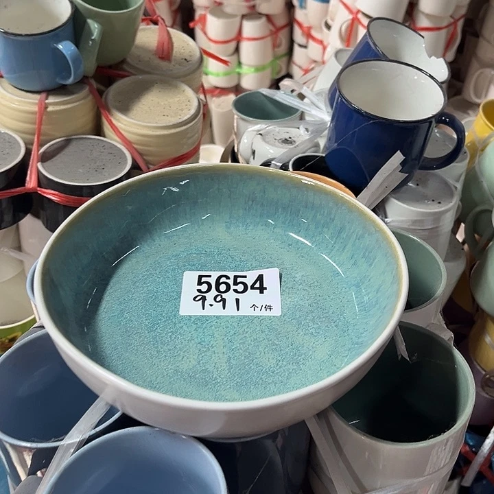 搪瓷微瑕外贸陶瓷餐具5654