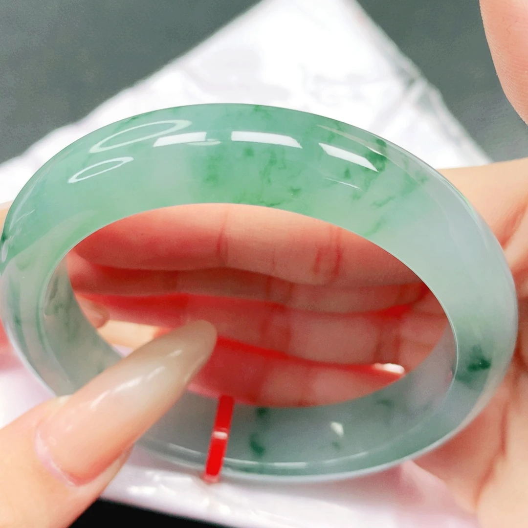 翡翠未镶嵌手镯58