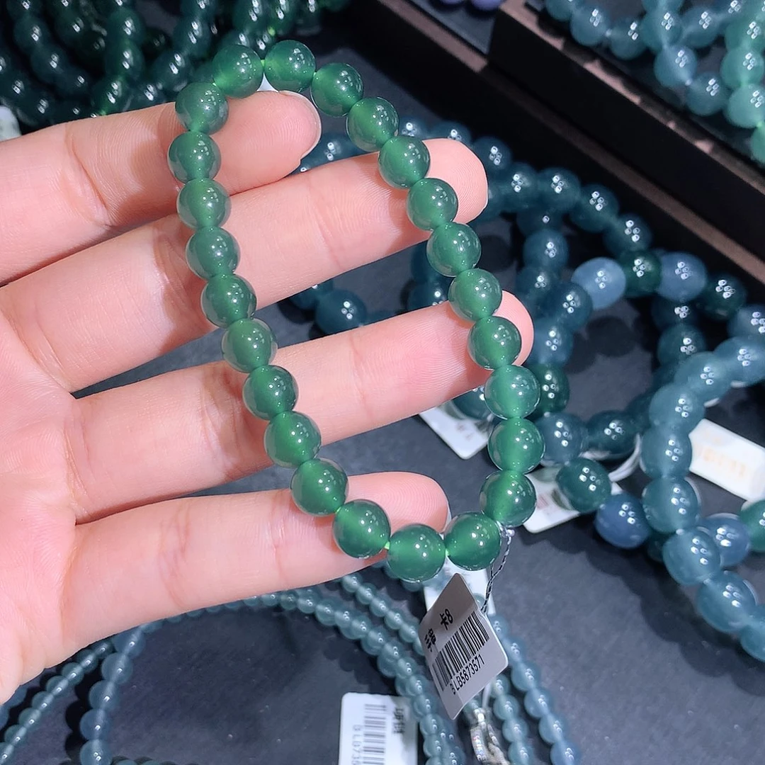 未镶嵌手链翡翠天然a货翡翠手串8