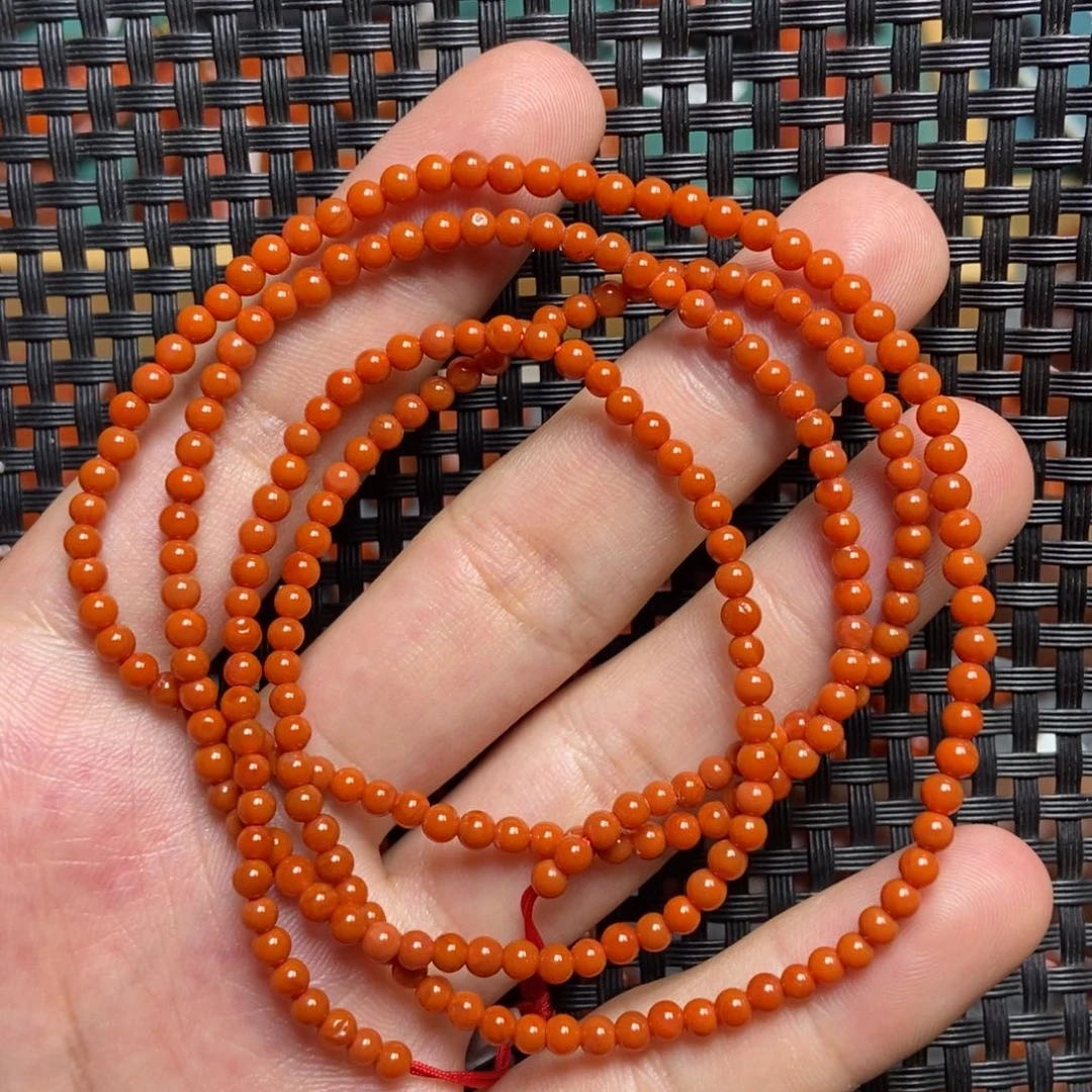 手链未镶嵌南红玛瑙3mm
