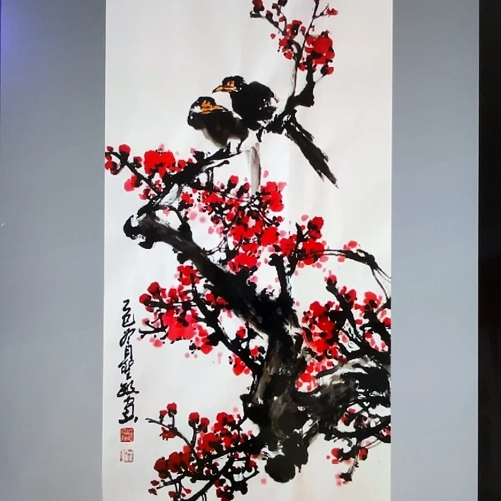 国画张圣敏先生纯手绘作品