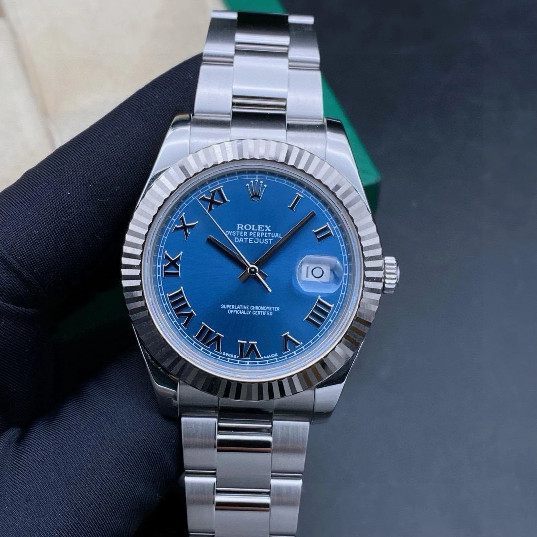 99新 Rolex/劳力士 补差价链接/18年全套/日志116334/蓝盘/表径41