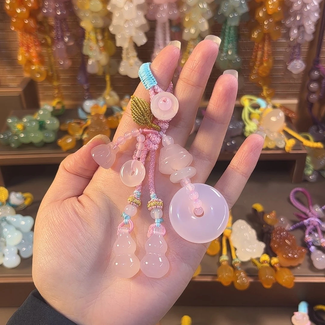 玛瑙/玉髓未镶嵌车挂