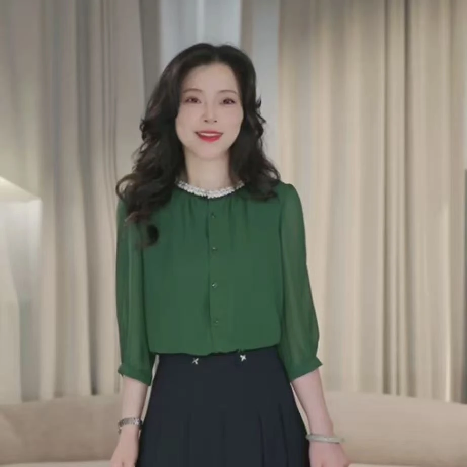 【断码清仓】重工定珠衬衫