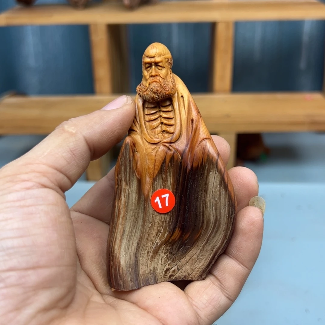 华***饰木崖柏木摆件手把件