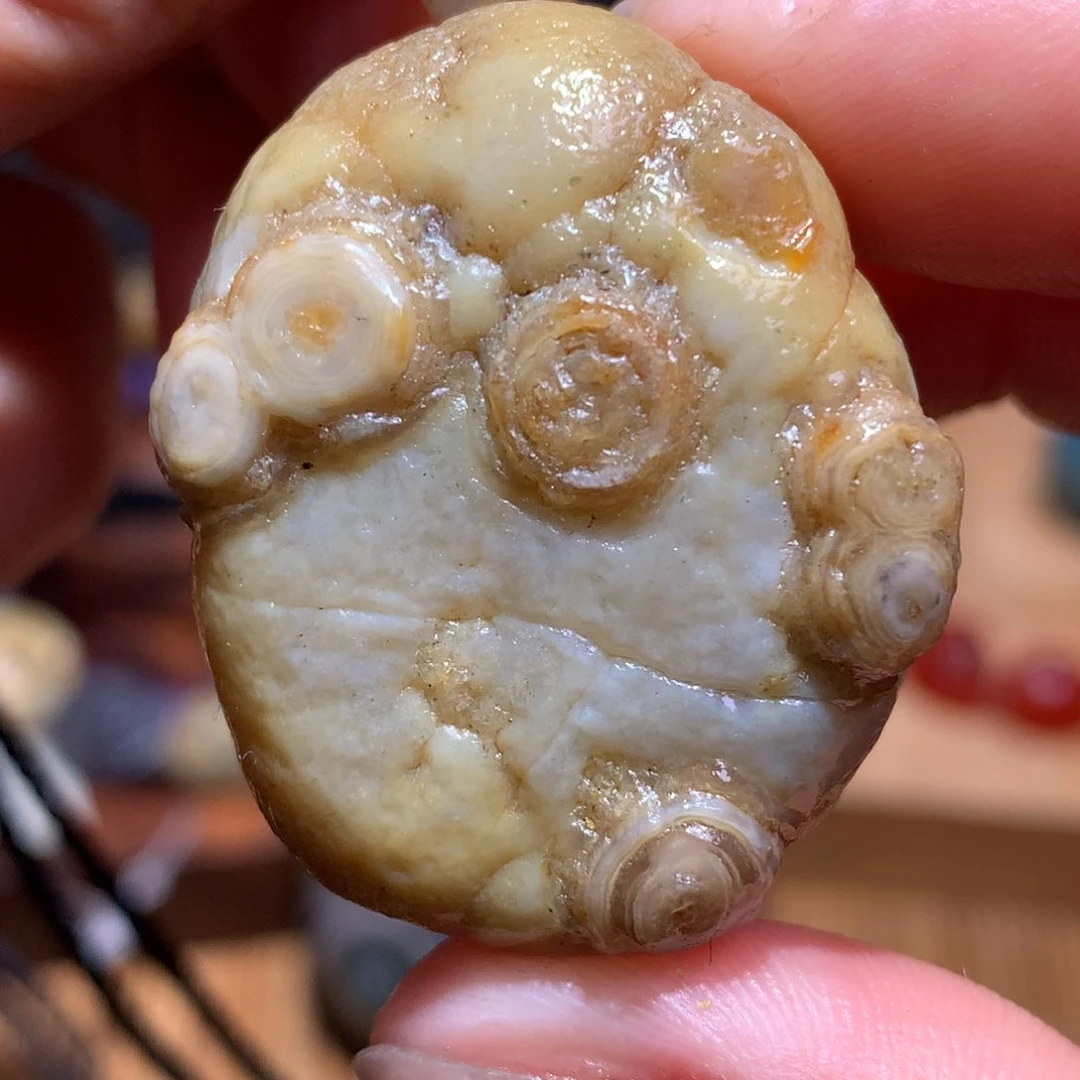 未镶嵌玛瑙/玉髓珠宝半成品