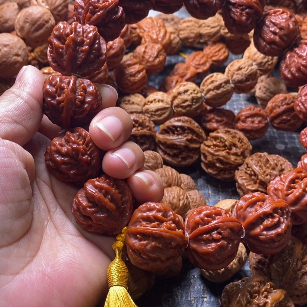 让***文玩核桃吊坠粗筋爱心