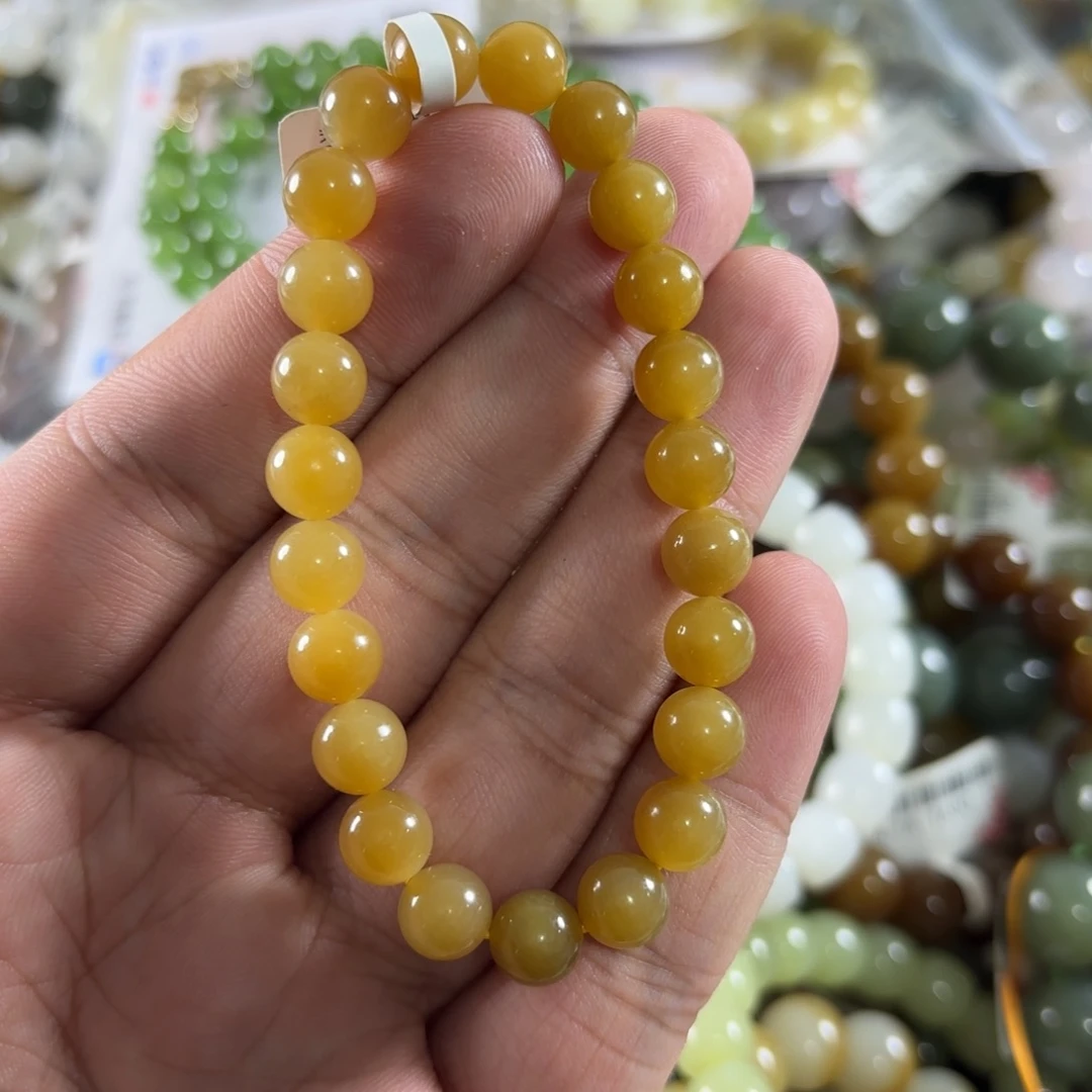 和田玉未镶嵌手链231