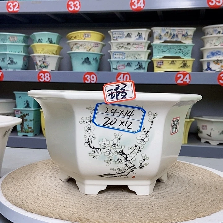 紫砂花瓶紫砂花盆