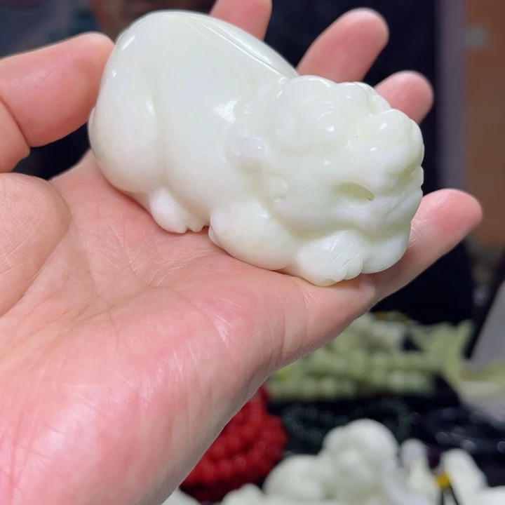 蛇纹石玉手把件未镶嵌S****i