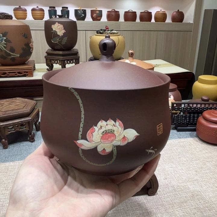 紫砂茶叶罐精品紫砂茶叶罐