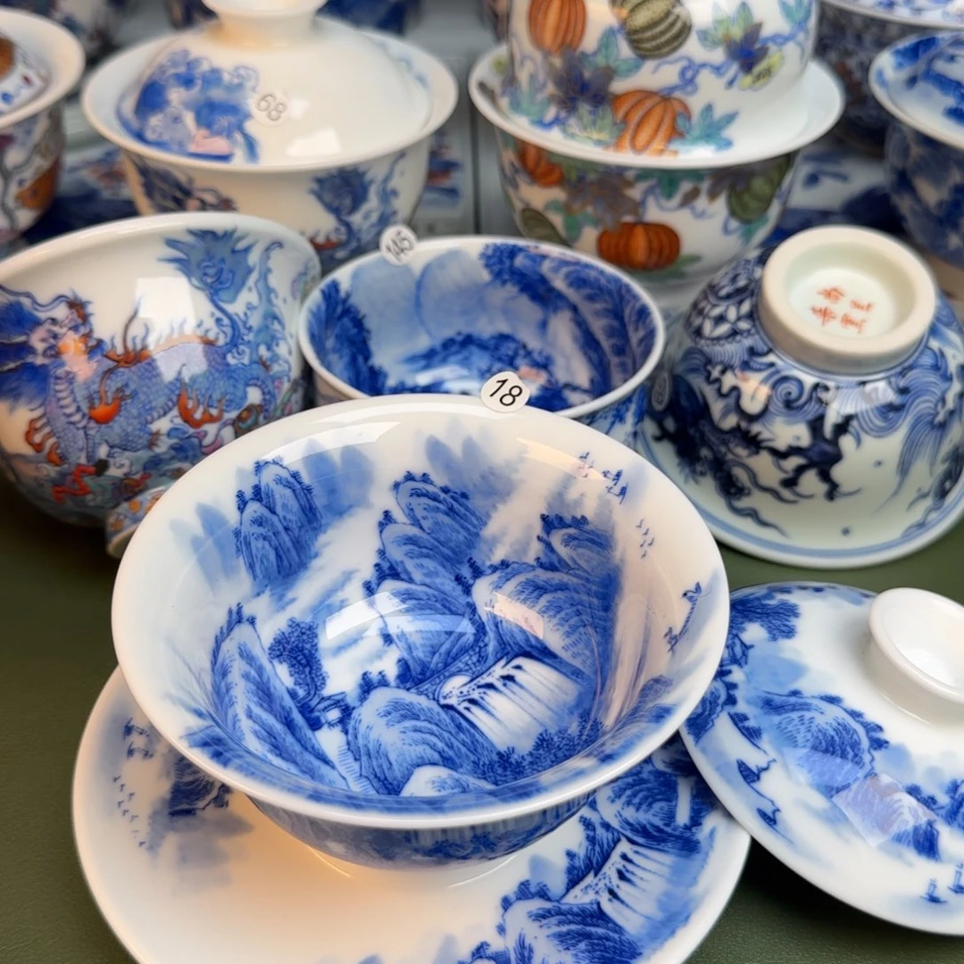 彦祖纯手工手工手绘茶具18