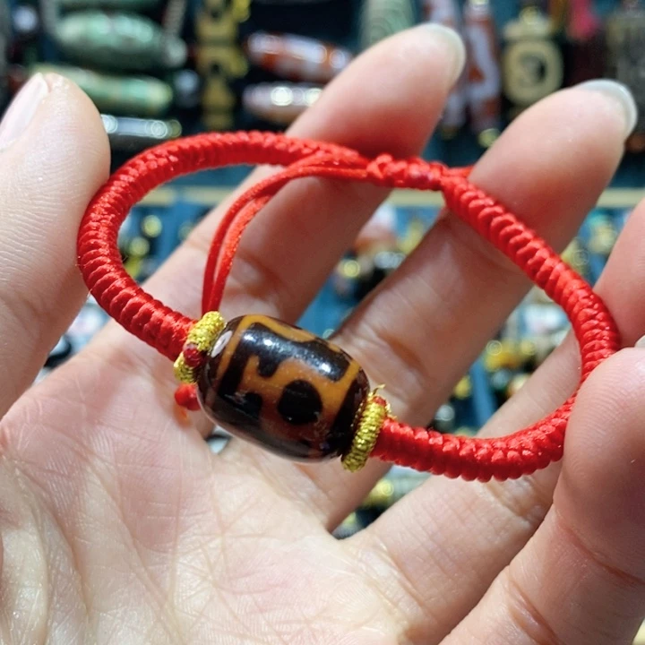 玛瑙/玉髓手绳合金30